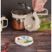 5pc Glass Oil Jar & Seasoning Container Set