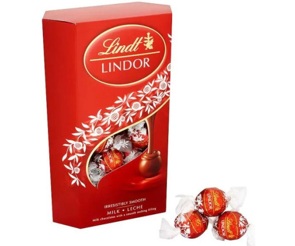 Lindor Milk Truffles Chocolate 200g