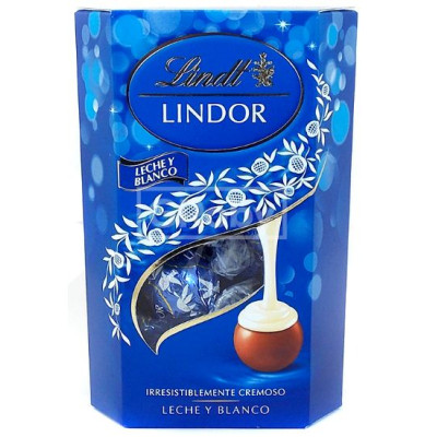 Lindt Lindor Milk  White..