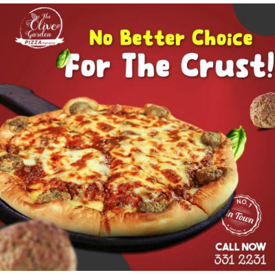 Beef Pizza, Olive Garden