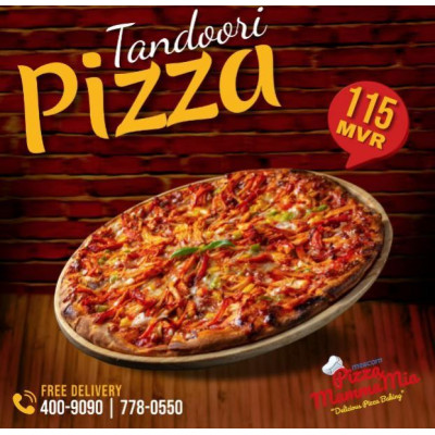 Tandoori Pizza, Pizza MammaMia Tandoori Pizza, Pizza MammaMia