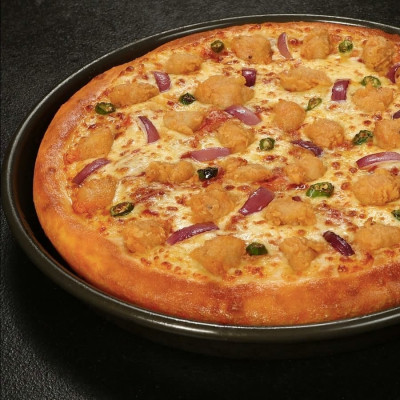 Popcorn Chicken Pizza, Pizza Hut Popcorn Chicken Pizza, Pizza Hut