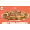 Beef Bolognese Pizza, Pizza Bo..