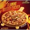 Flaming Butter Chicken Pizza, ..